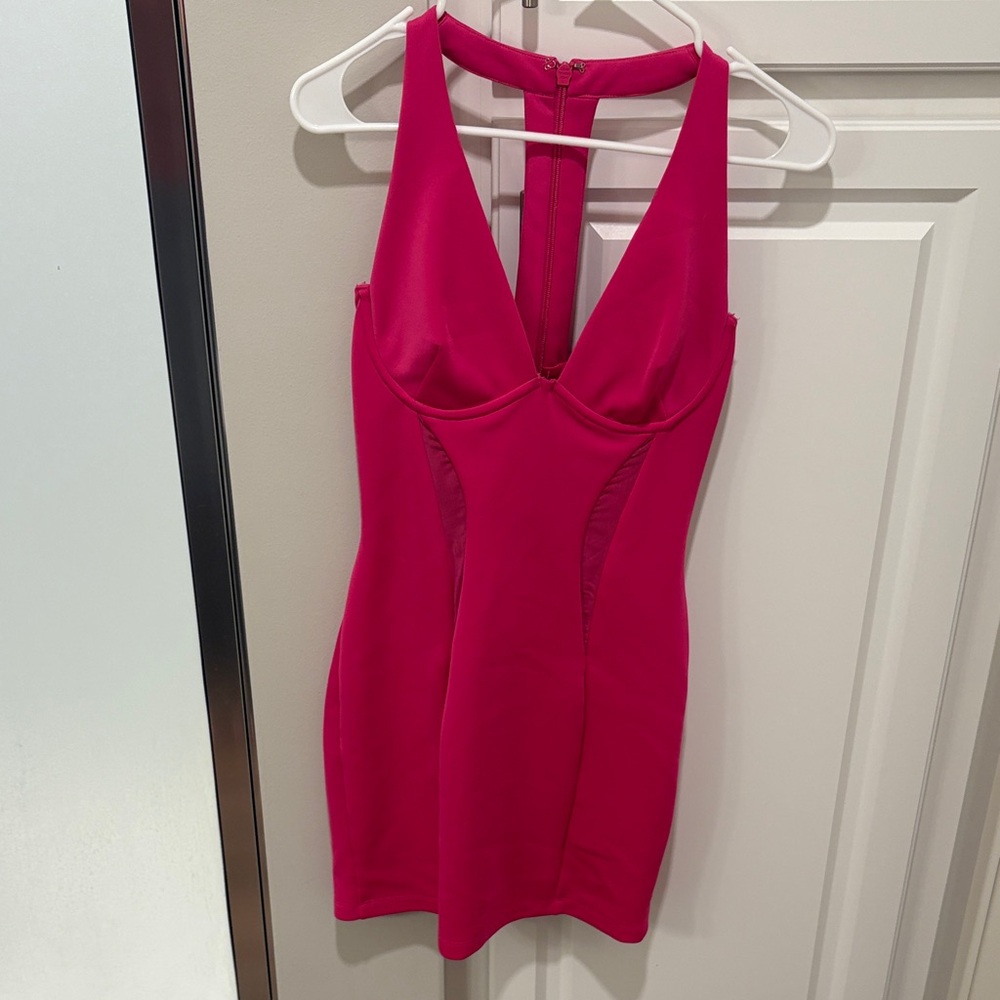 bebe Pink Mini Dress
